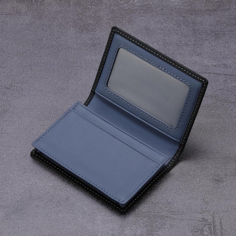 HISCOW Leather Business Card Case Holder for Men & Women, Italian Calfskin - Image 5