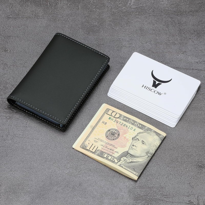 HISCOW Leather Business Card Case Holder for Men & Women, Italian Calfskin - Image 3