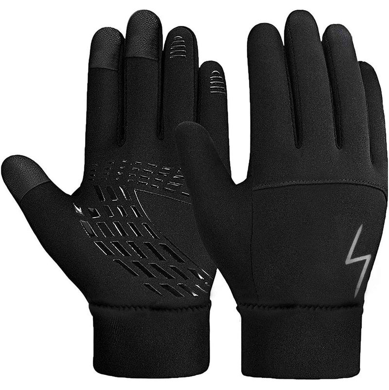YukiniYa Kids Winter Gloves Back Water Repellent Touchscreen Warm Fleece Anti-Slip for Boys Girls 3-15 Years - Image 1