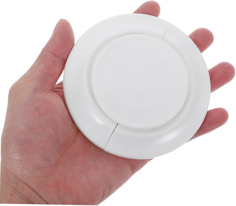 Housoutil 6 قطع غطاء ثقب مكيف الهواء الأبيض أنيق زخرفي متين سهل التركيب - Image 5