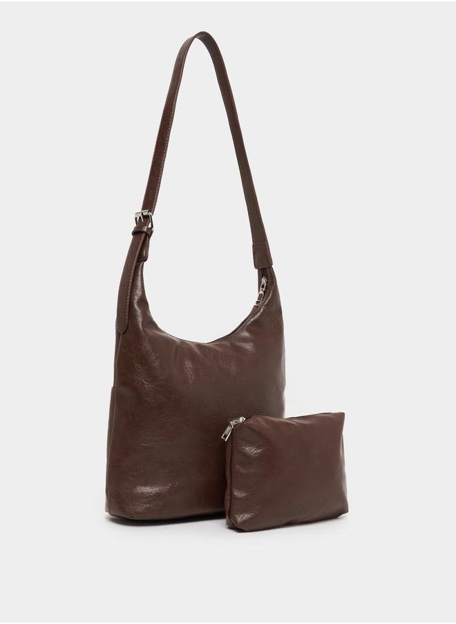 Styli Solid Tote Bag with Inner Pouch  - Image 1