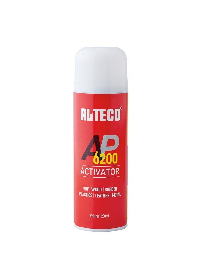 ألتيكو مُنشِّط لاصق صناعي ALTECO AP 6200 (سعة 200 مل) + لاصق سيانو أكريلات W2 (وزن 50 جم)؛ مجموعة لاصقة سريعة الربط مناسبة لـ MDF، والخشب، والمطاط، والبلاستيك، والجلد، والمعادن. - Image 2