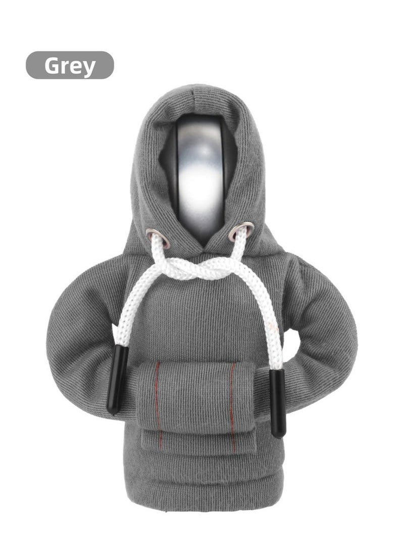 ATRI Gear hoodie, A stylish gear stick cover for the transmission ,grey,adding more luxury to your car - Image 1