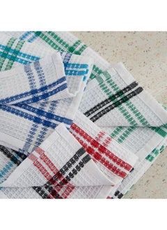 Home Box Matrix Waffle 3-Piece Kitchen Towel Set - 45x70 cm  - Image 4