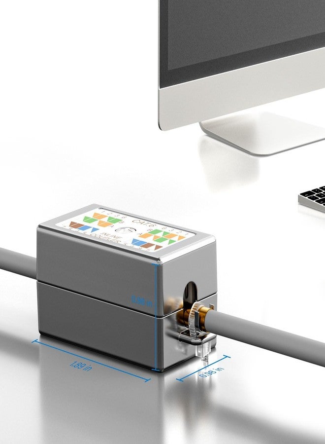 iwillink 10Gbps Shielded Ethernet Junction Box,Cat6 Junction Box, Punch Down Type - Image 3