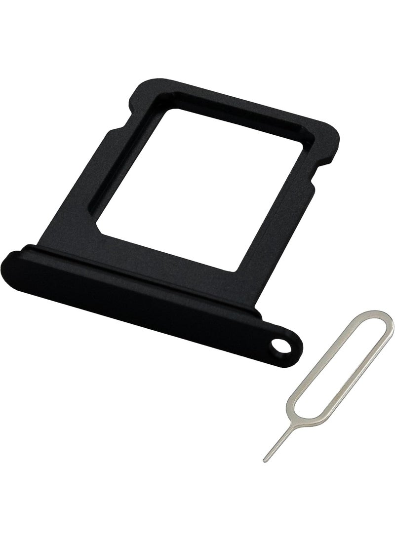 Mmobiel MMOBIEL SIM Card Tray Compatible with iPhone 13 Mini  SIM Slot Tray Holder  SIM Holder Replacement  Incl SIM Card Removal Tool and Waterproof Rubber Seal Ring  Black  - Image 1