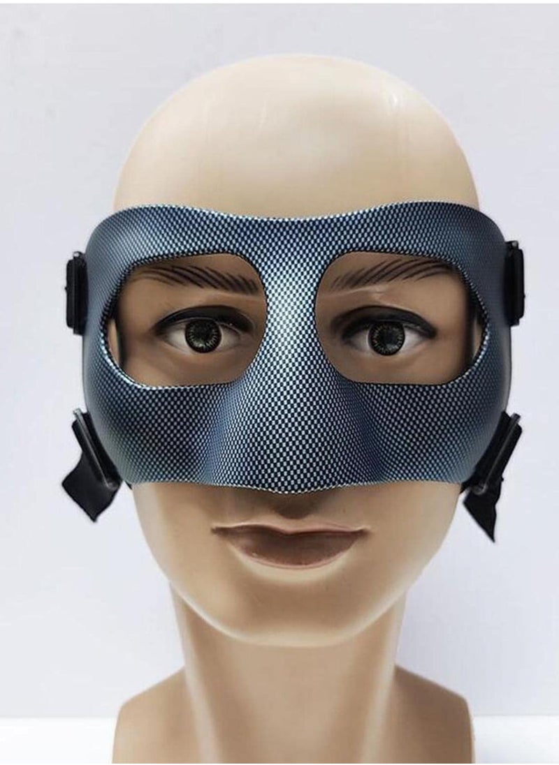 General - Face Mask for Broken Nose Basketball Mask Protective Football Nose Guard Faces Shield Face Guard for Athletic Workout,Boxing, Soccer,Youth - Image 1