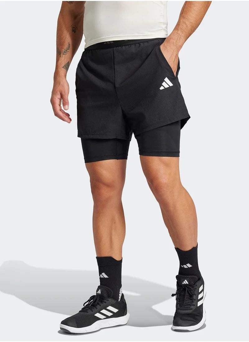 Adidas 2In1 Gym+ Shorts