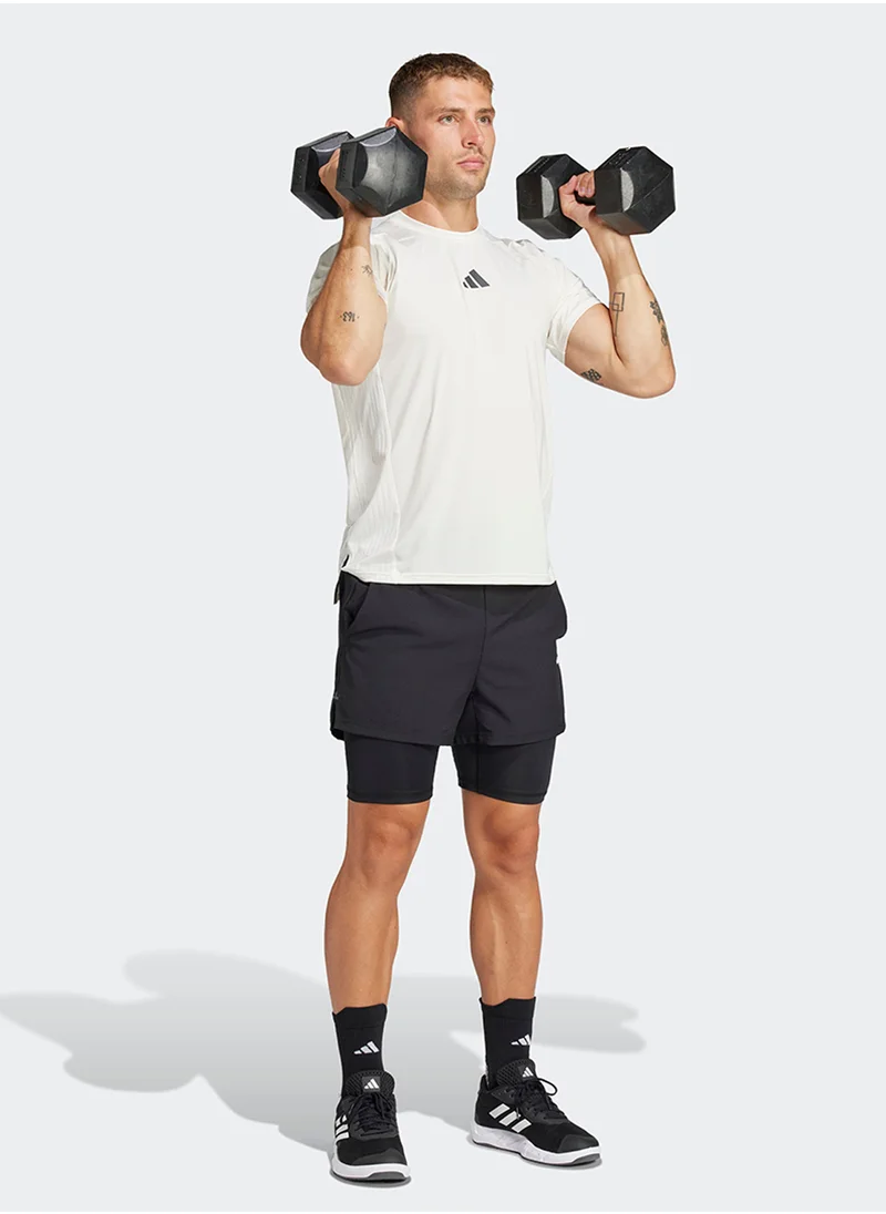 اديداس 2In1 Gym+ Shorts