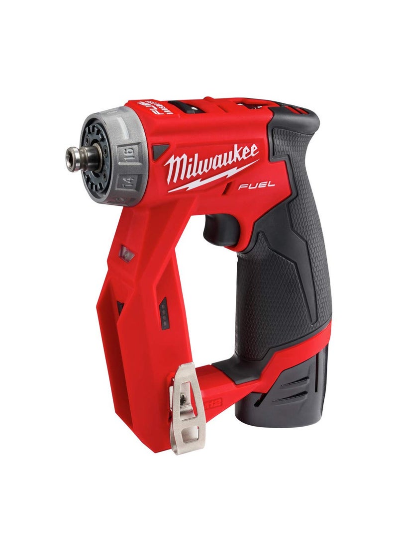 Milwaukee Milwaukee 2505-22 M12 Fuel Installation Drill/Driver Kit, Compact, Forward/Reverse Switch, Keyless Chuck, LED Light, Variable Speed  - Image 3