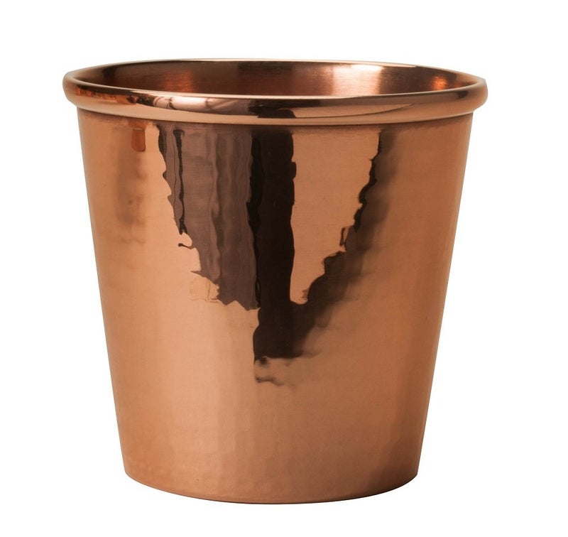 Sertodo Copper Apa Cup | Single, 12 fl oz | Handcrafted, Durable, Artisan Quality Drinkware | Ayurvedic Beverage Serving | Elegant Kitchen and Barware - Image 1