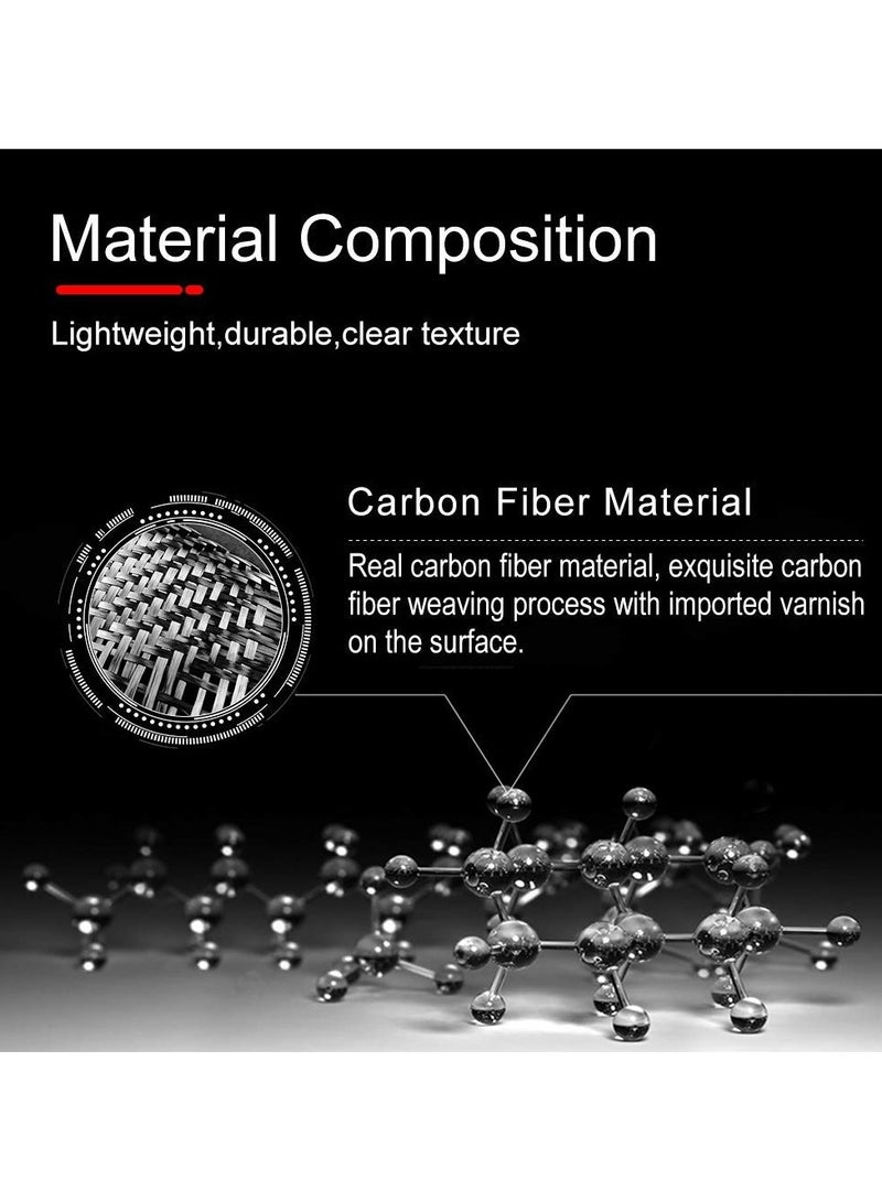 Carbon Fiber Car Shark Fin Antenna Cover Radio Signal Base Sticker for BMW F22 F87 M2 F30 F35 F80 M3 G20 F32 F36 F82 M4 G30 G38 F90 M5 G11 G12 Accessories (Black) - Image 5