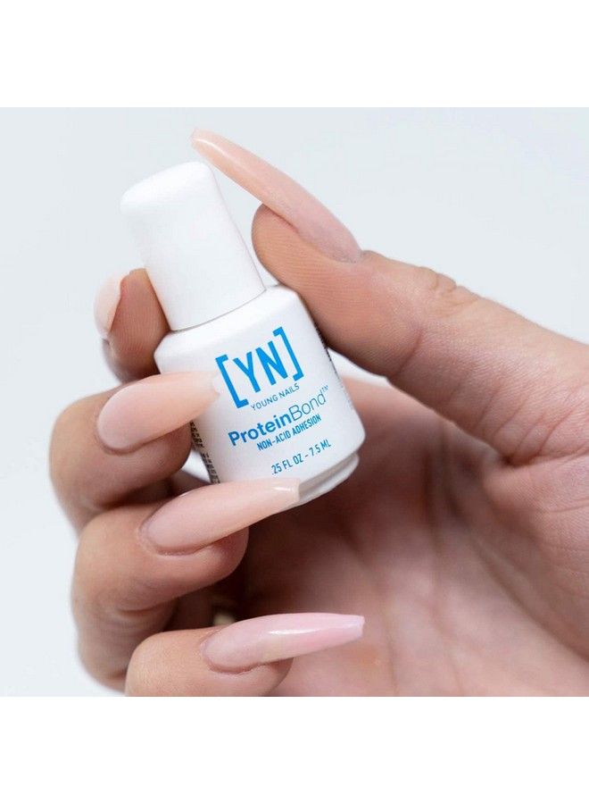 Young Nails Protein Bond. Nail Prep + Fast Drying. Anchor For Gel Polish + Acrylic Keratin Bonder 0.25 Fl Oz - Image 3