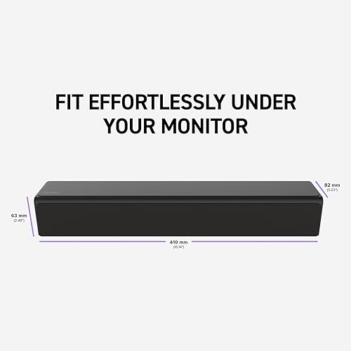 Creative Stage SE mini Compact Under-Monitor Soundbar with Bluetooth 5.3, USB Digital Audio, for PC and Mobile - Image 3