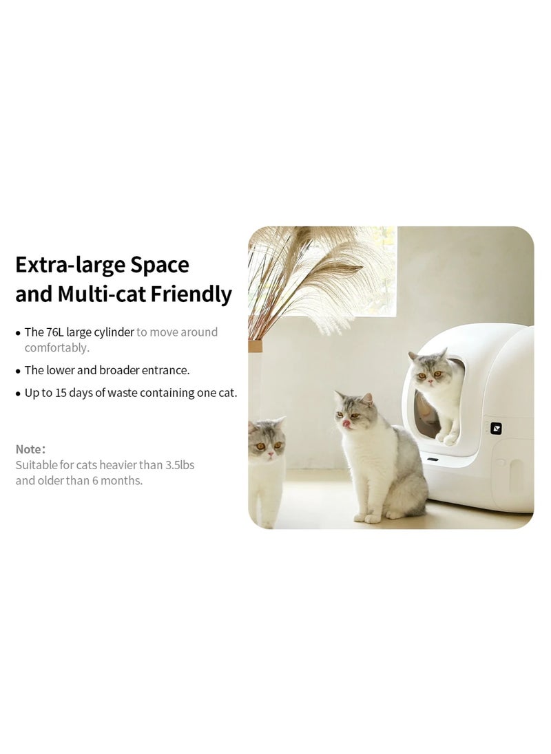 PetKit - PETKIT Self-Cleaning Automatic Cat Litter Box - Image 1