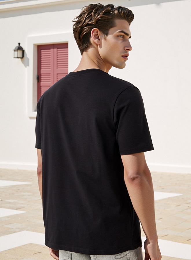 SP Characters Regular Fit Jurassic Park Print Crew Neck T-shirt - Image 3