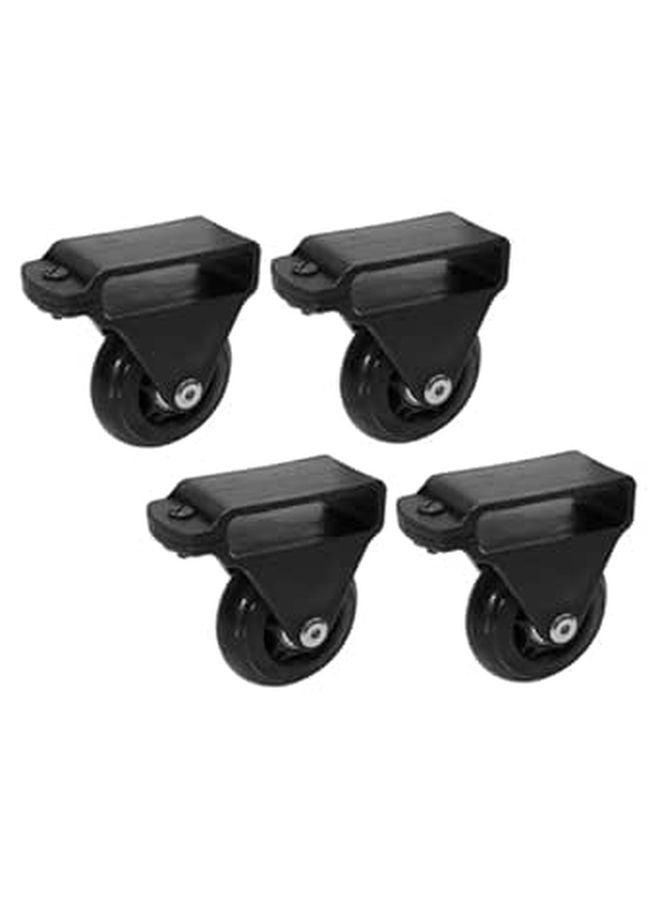 Telescoping Extension Ladder Wheels 4 Pack Easy Installation Sturdy Support - Image 1