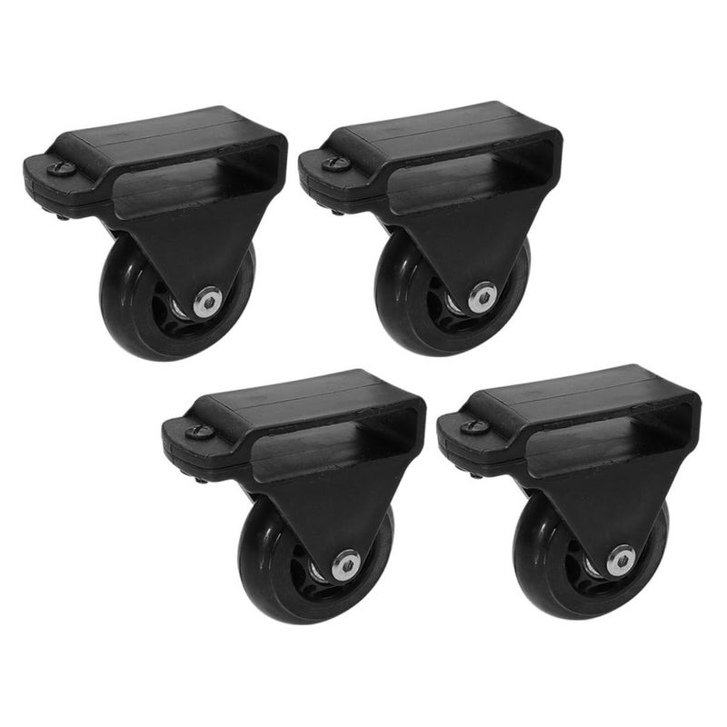 Telescoping Extension Ladder Wheels 4 Pack Easy Installation Sturdy Support - Image 2