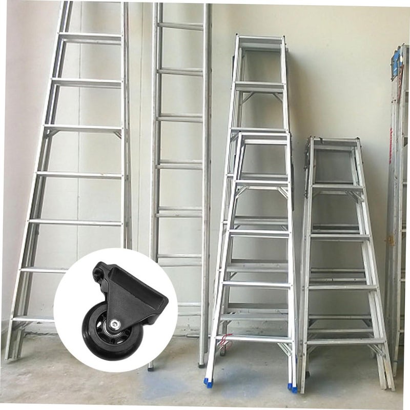 Telescoping Extension Ladder Wheels 4 Pack Easy Installation Sturdy Support - Image 5