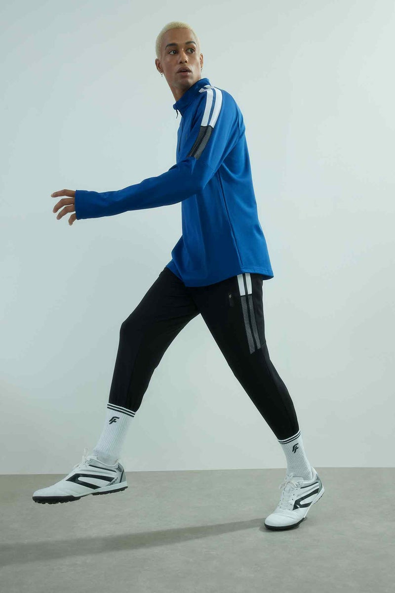 DeFacto Man DeFactoFit Slim Fit Zippered Scuba Fabric Sports Sweatshirt - Image 1