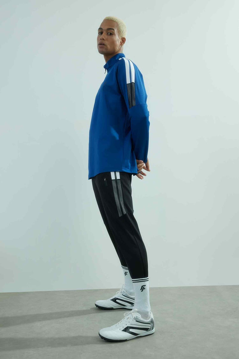 DeFacto Man DeFactoFit Slim Fit Zippered Scuba Fabric Sports Sweatshirt - Image 5