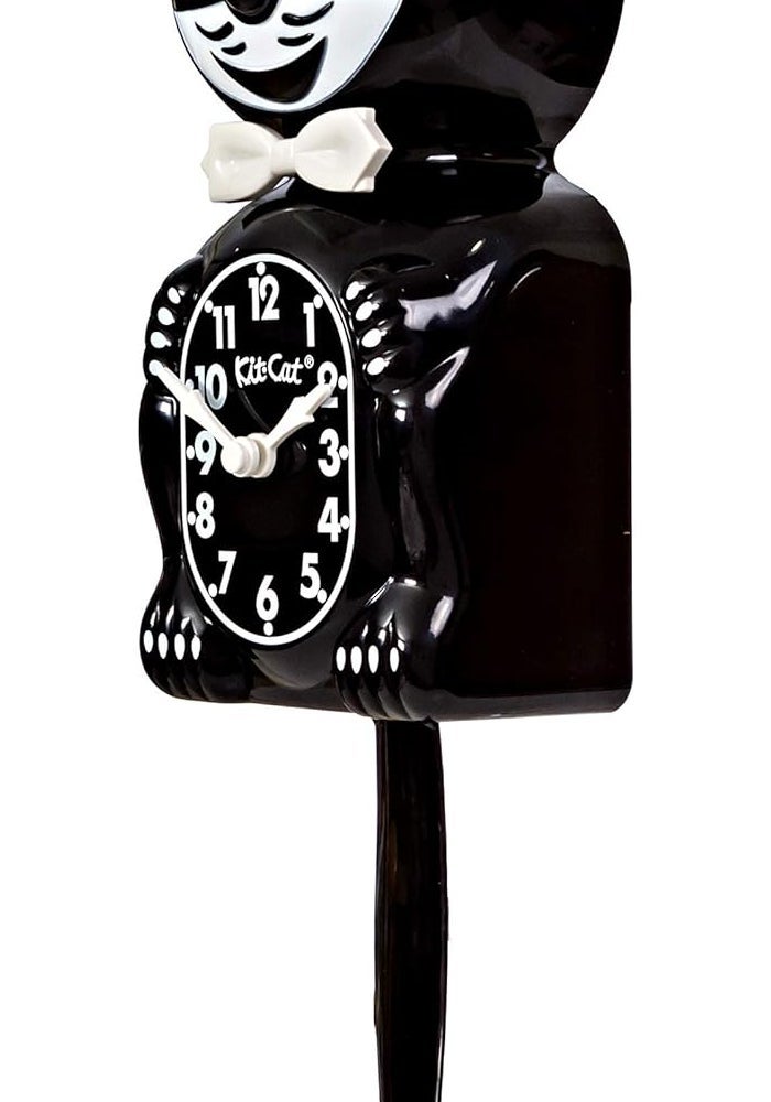 Kit Cat Klock Gentlemen The Original Classic Black Wall Clock - Image 3
