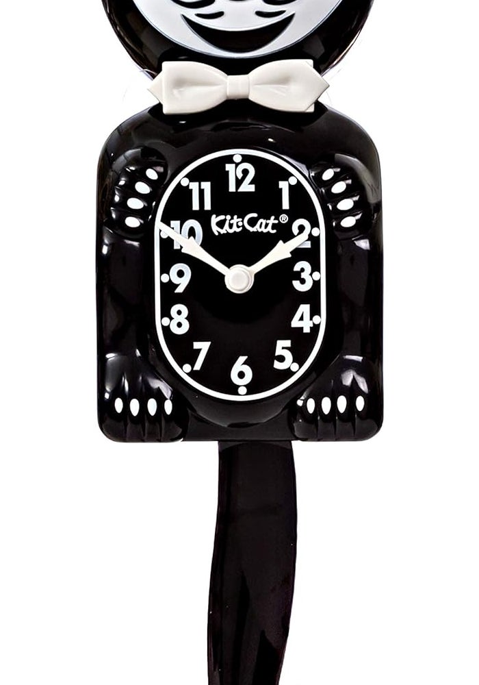 Kit Cat Klock Gentlemen The Original Classic Black Wall Clock - Image 1