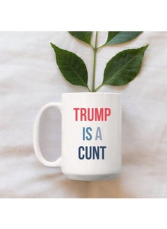 Bexdore Trump Is A*** Mug, Anti-Trump Coffee Mug, Funny Democrat Gift, English Mug  - Image 3