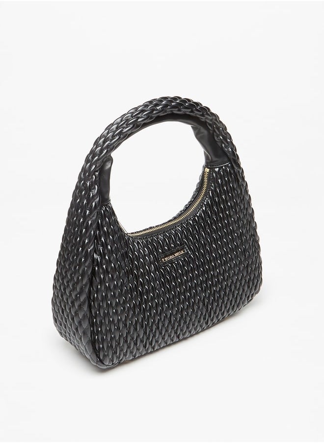 Flora Bella - Women Quilted Clutch with Wrist Loop - Image 1