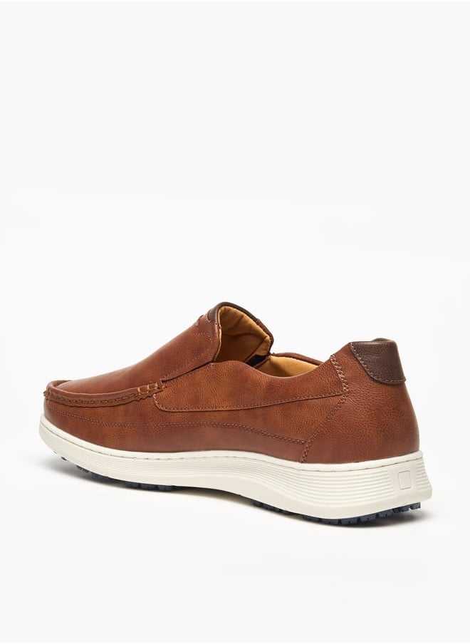 LBL by Shoexpress - Stitch Detail Slip-On Loafers - Image 1
