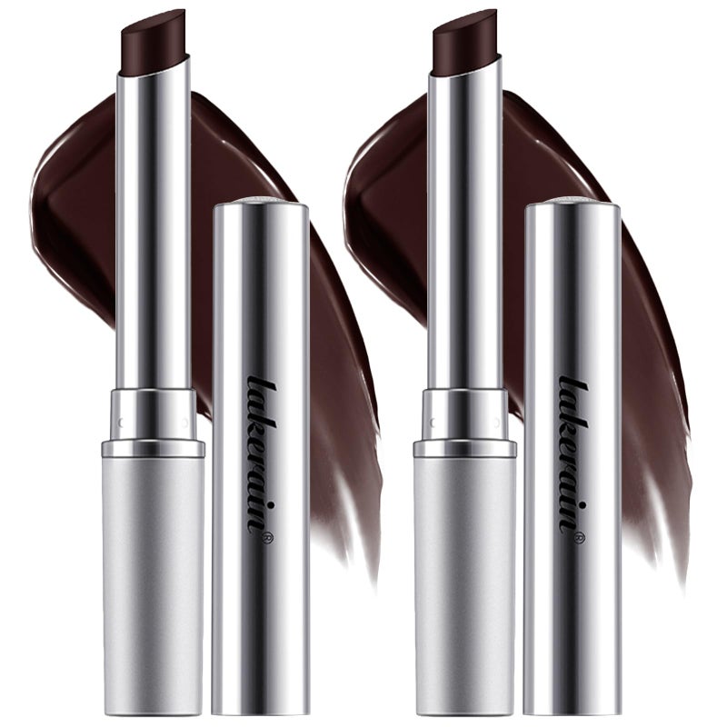 Erinde 2PCS Honey Lipstick Tinted Lip Balm Hydrating Natural Glossy Lip Balm Sheer Lightweight Color Moisturizing Lipstick Makeup Lip Care Balm with a Hint of Natural Black Cherry Tint - Image 3