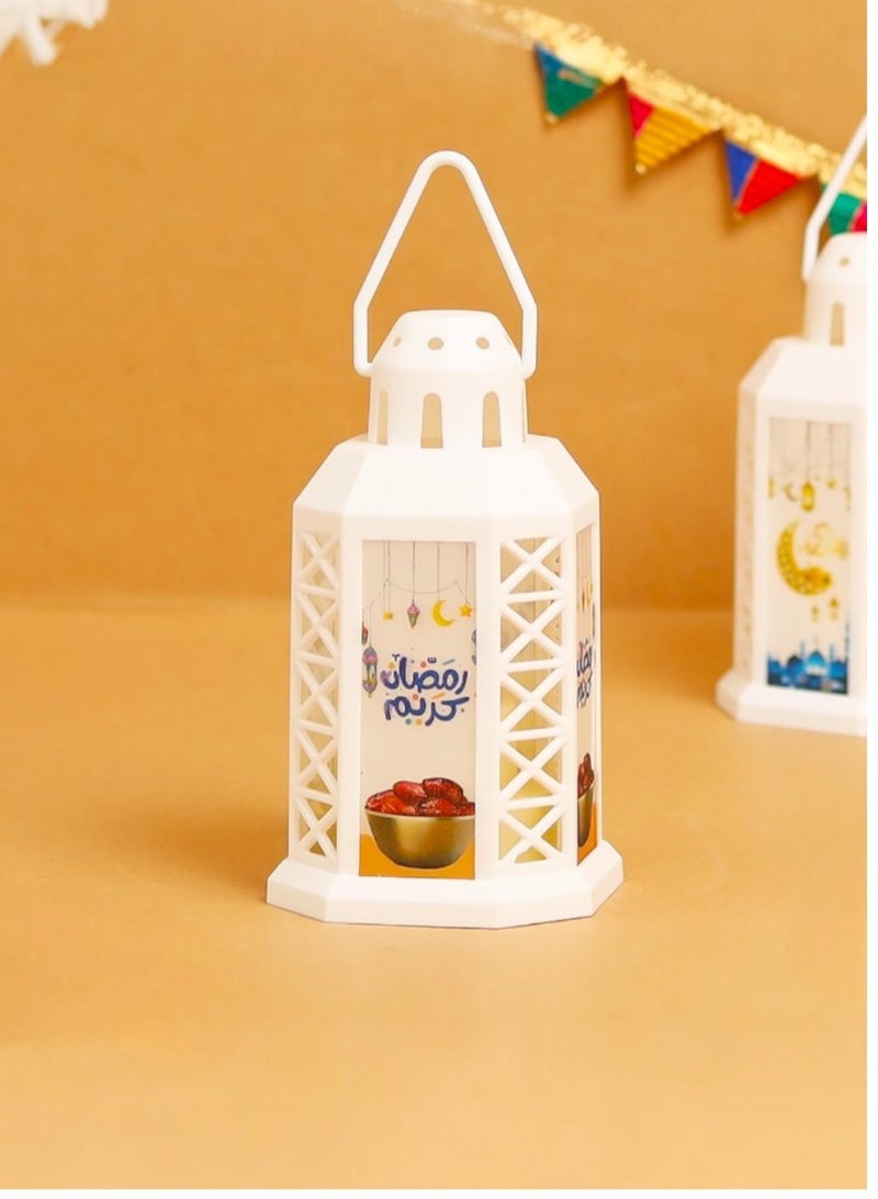 Toy Box Decorative LED Light Ramadan Lanterns Multicolour 4pcs Light - Image 4
