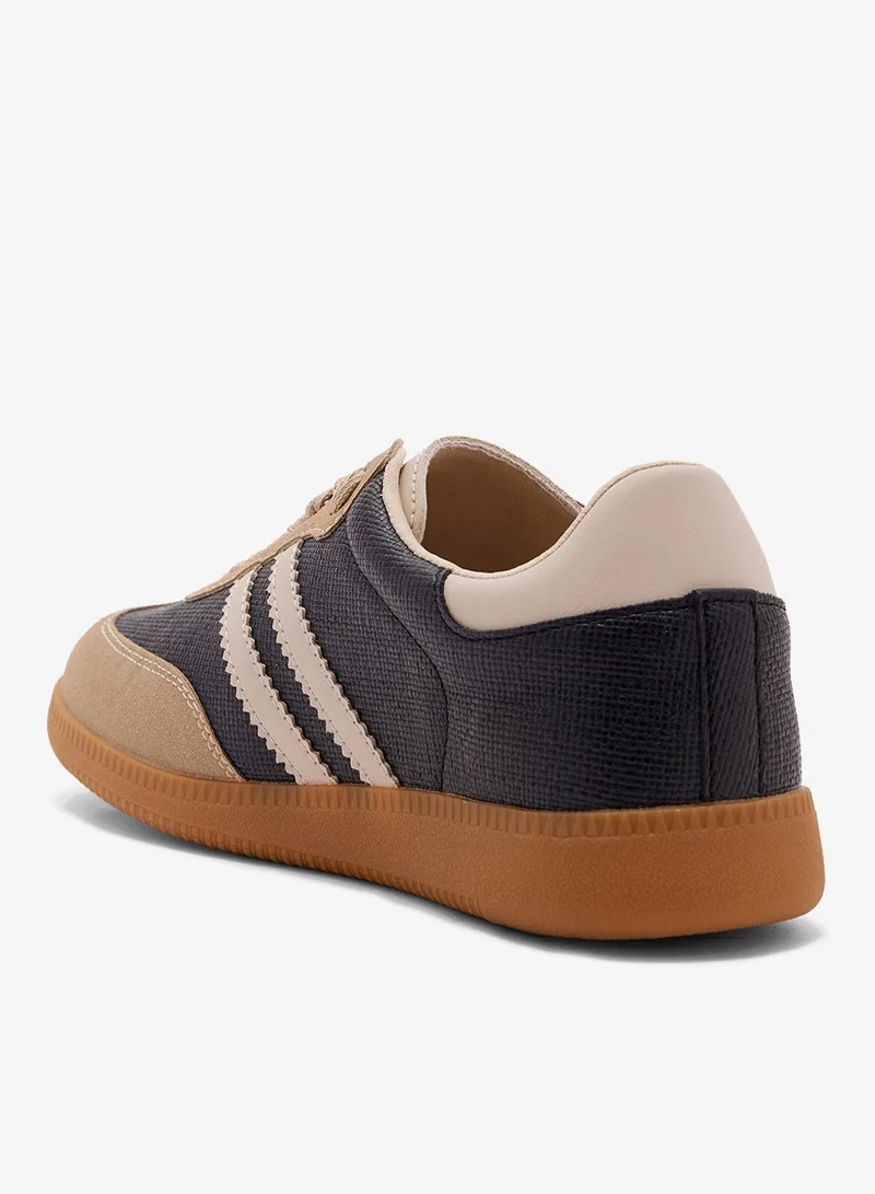 Ginger Stripe Detail Sneakers