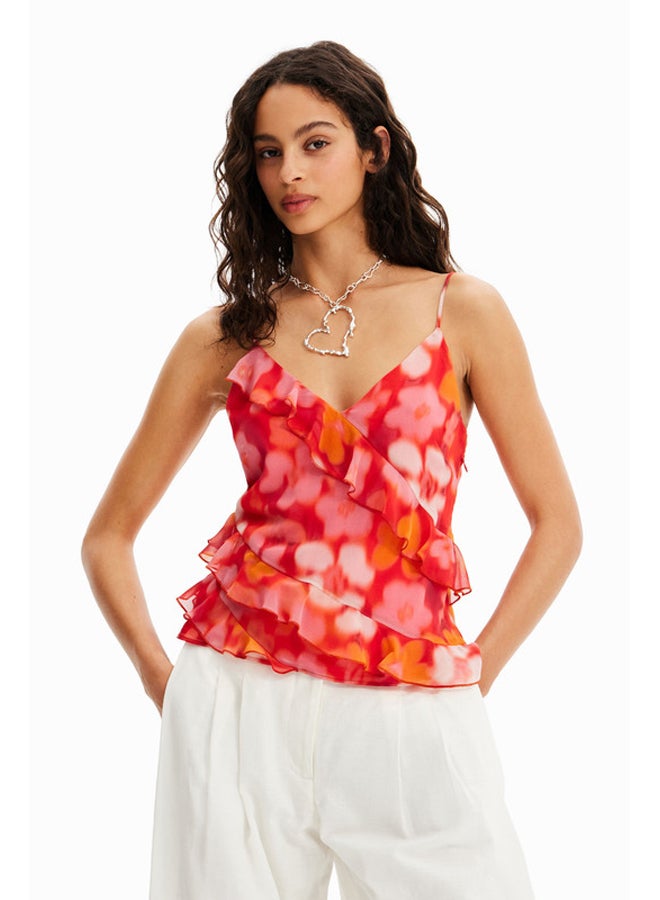 DESIGUAL بلوزة مزينة بالزهور - Image 1