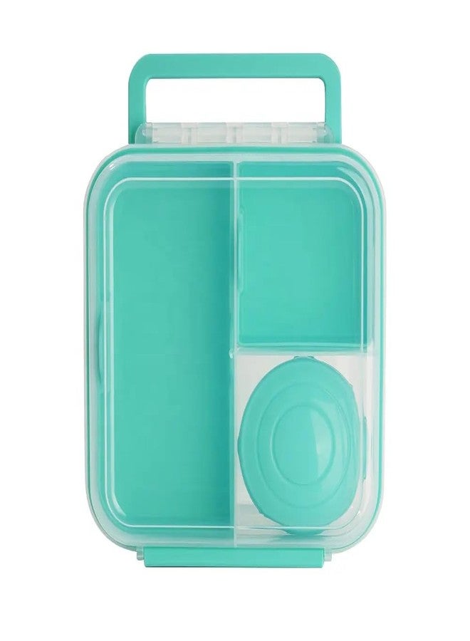 MIXEN Lunch Box 3 Compartment Leak-Proof BPA Free Stainless Steel, Lunch Box for Kids, School & Office, Large-Capacity Sealed Food Storage Container, Bento Box - Image 1