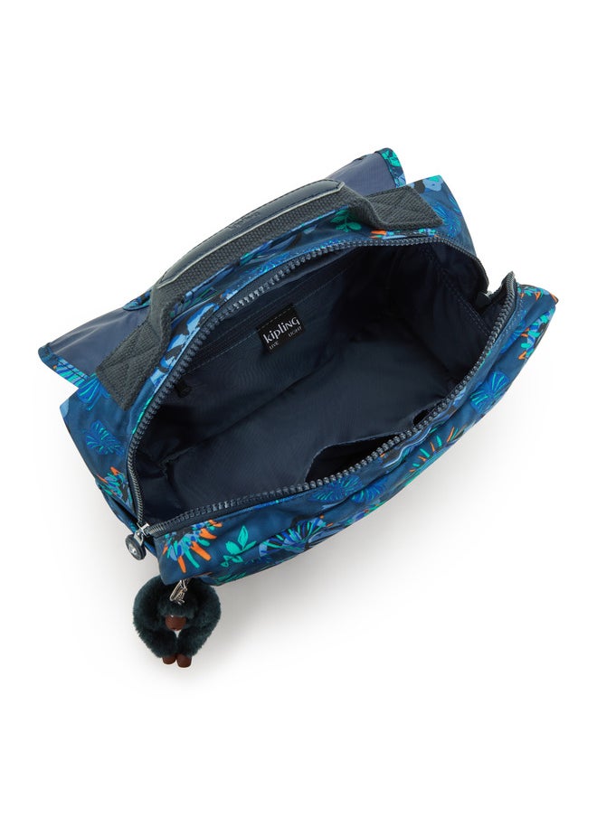 kipling Codie S Blue Monkey Fun Small Backpack  - Image 3