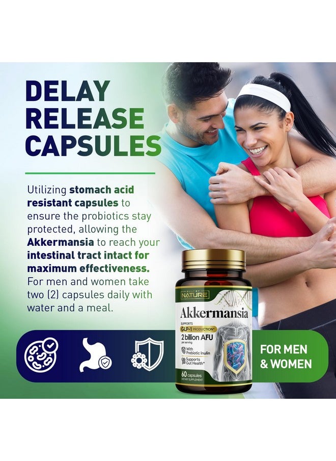 Built by Nature Akkermansia Muciniphila Probiotic Supplement - 2 Billion AFU - Supports GLP-1, Immune & Digestive Gut Health - 120 Delayed Release Capsules - pzsku/ZA5C0F3EBD9E572F08F81Z/45/_/1735907365/70a22fae-2c95-46d3-8946-ff0d82449ef3