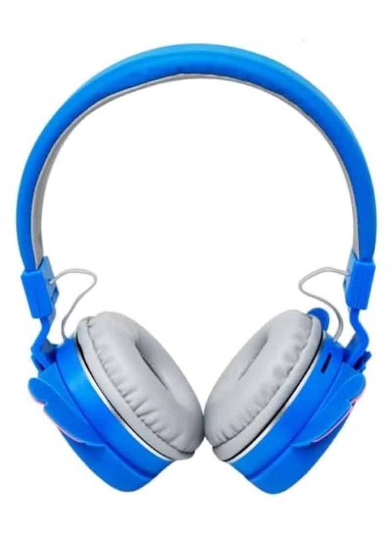 Shopit Kids Bluetooth Wireless Stitch Headphone Blue - Image 2