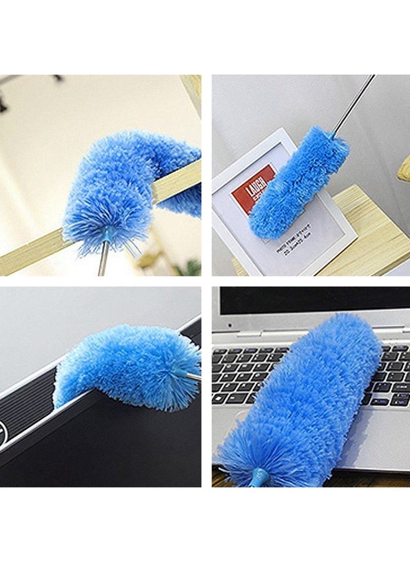 AIWANTO - 195cm Extendable Microfiber Flexible Duster for Cleaning Hard to Reach Areas with Bendable Head - Image 1