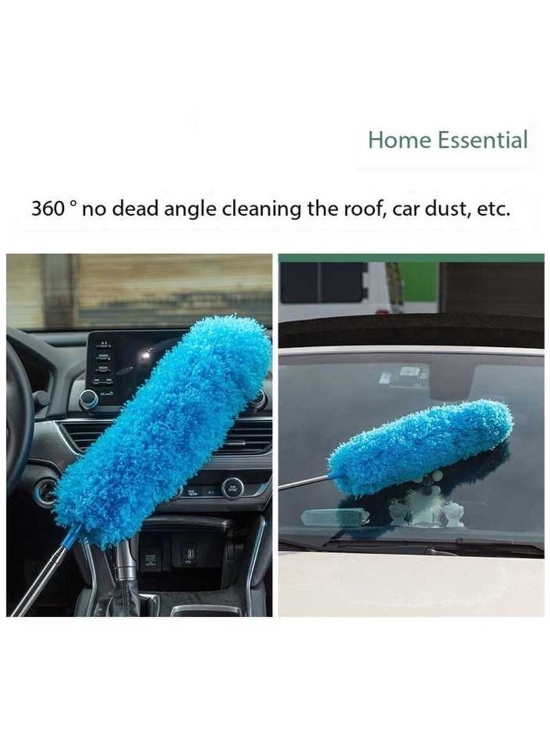 AIWANTO - 195cm Extendable Microfiber Flexible Duster for Cleaning Hard to Reach Areas with Bendable Head - Image 1