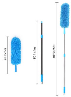 AIWANTO 195cm Expandable Microfiber Flexible Duster with Bendable Head  - Image 3