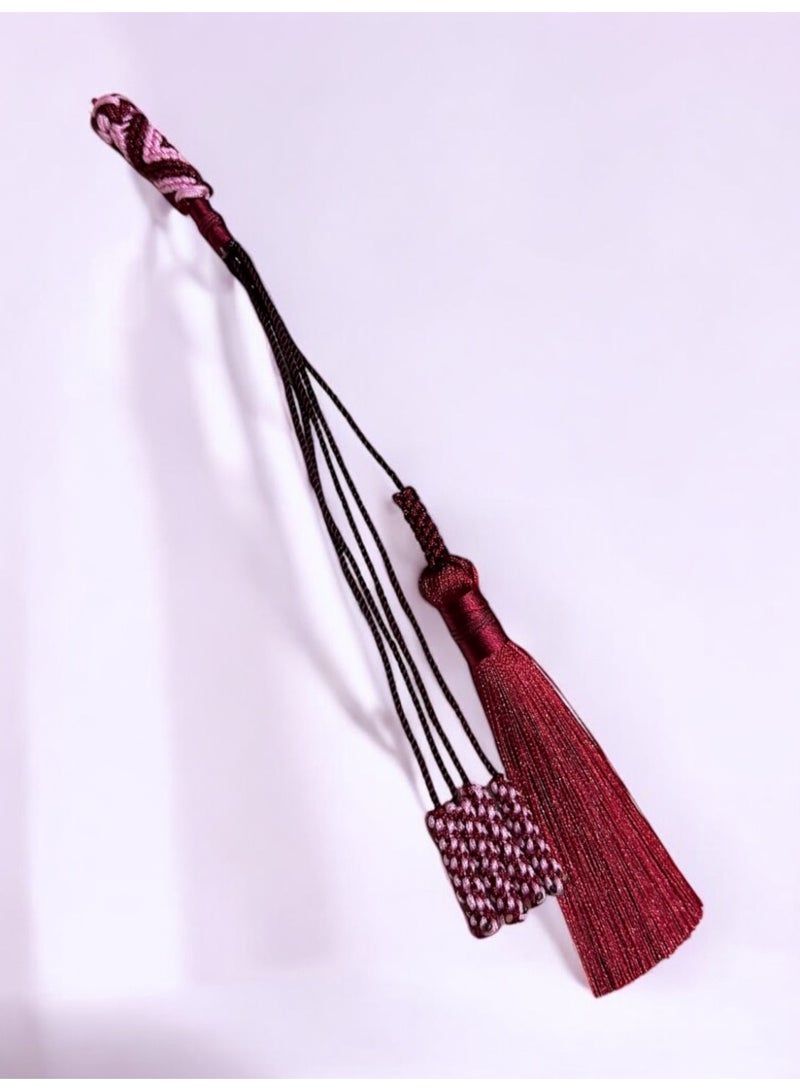 جاست ناتشورالز كركوشة سبحة رجالية مصنوعة يدوياً بتصميم أنيق من أجود خيوط النايلون - Image 4