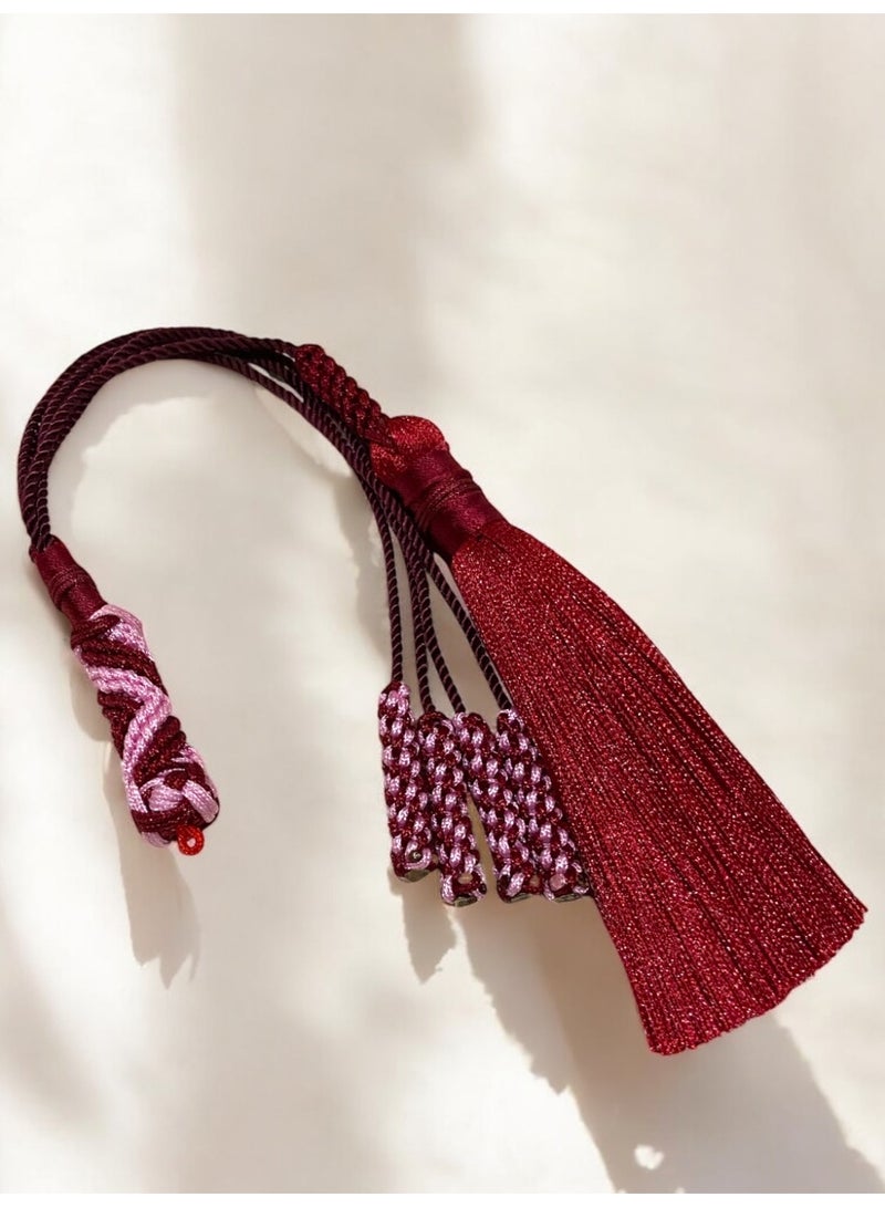 جاست ناتشورالز كركوشة سبحة رجالية مصنوعة يدوياً بتصميم أنيق من أجود خيوط النايلون - Image 1