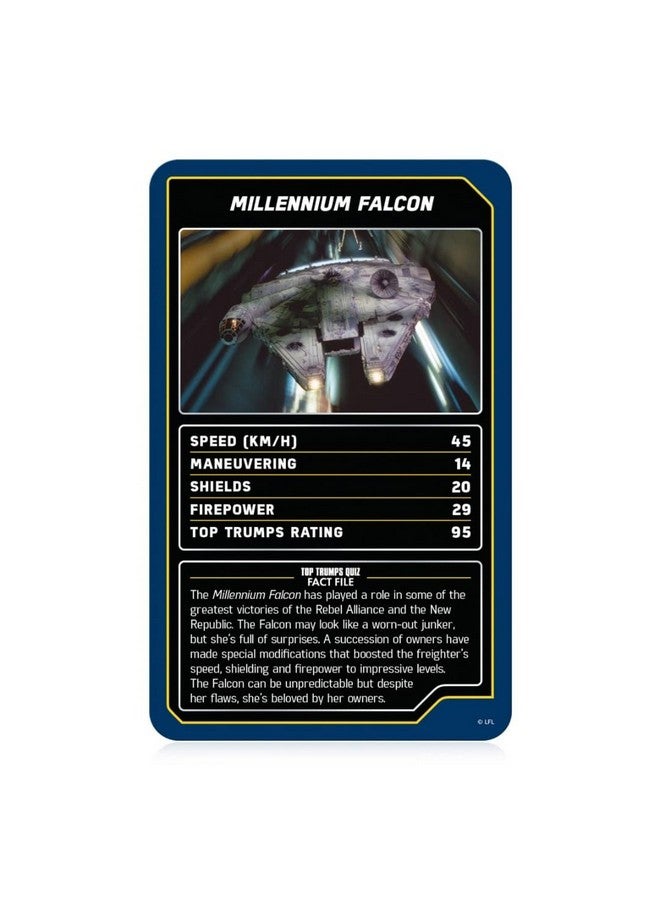 Top Trumps Top Trumps Star Wars Starships Card Game - Image 4