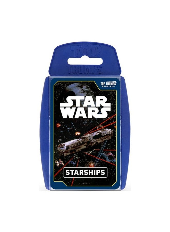 Top Trumps Top Trumps Star Wars Starships Card Game - Image 1