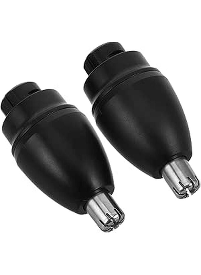 Nose And Ear Hair Trimmer Replacement Heads 2 Pack Spare Blades For Men Grooming Accessories - Image 1