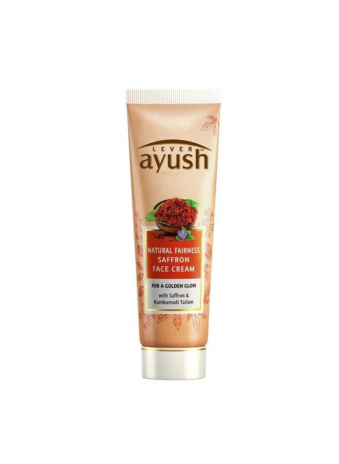 Lever Ayush - Natural Fairness Saffron Face Cream 50G - Image 1