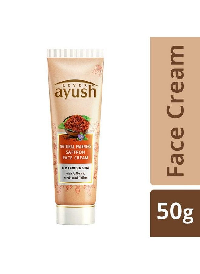 Lever Ayush - Natural Fairness Saffron Face Cream 50G - Image 1
