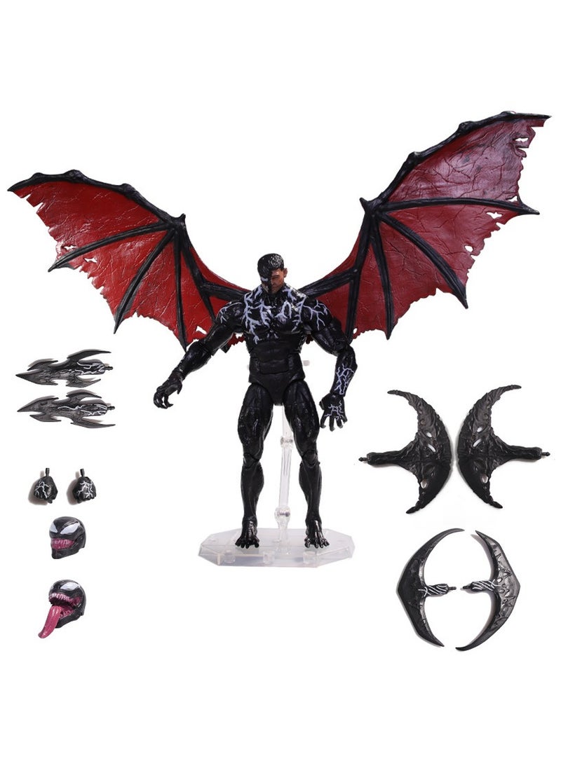 General Marvel Super Heroes Massacre Movie Figure Venom 2 Joint Movable Model Ornaments Peripheral Dolls  - Image 1