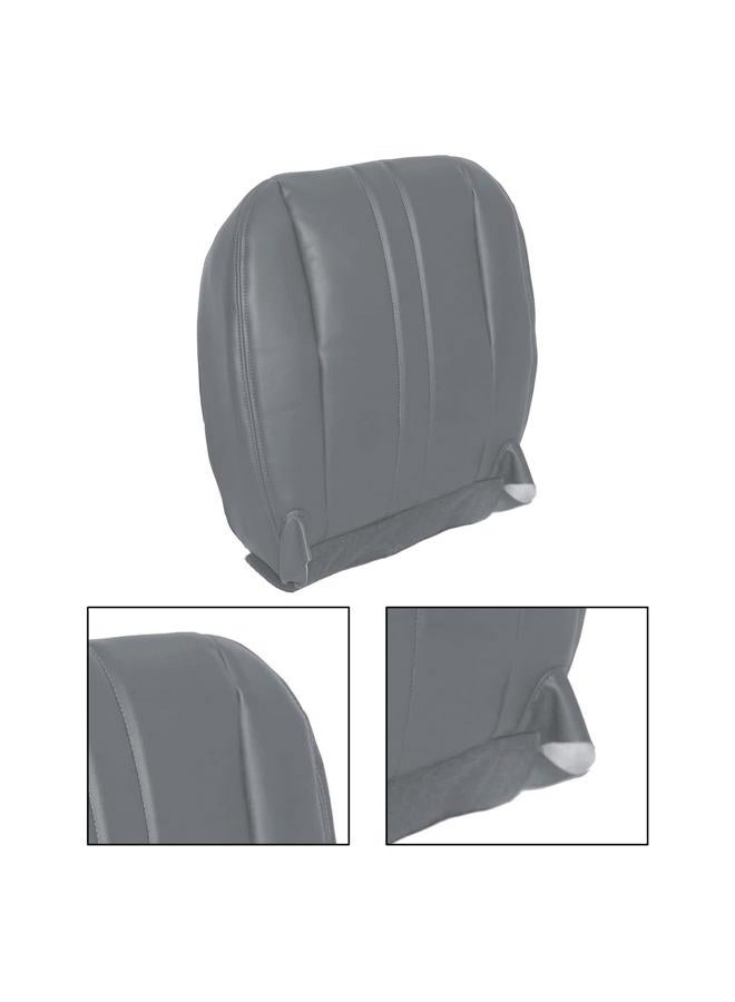 Priprilod Driver Bottom Seat Cover Gray Compatible with Chevy Express 1500 2500 3500 Van 2003-2014 - Image 5